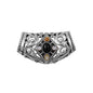 Silver Slide Pendant W/ Stone