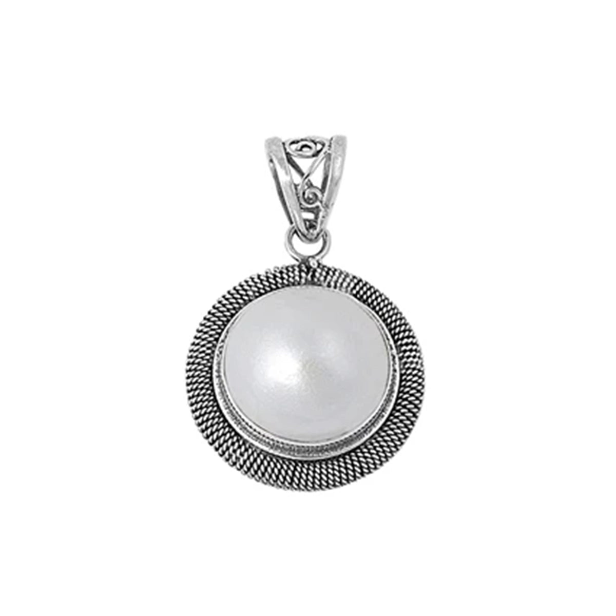 Silver Stone Pendant