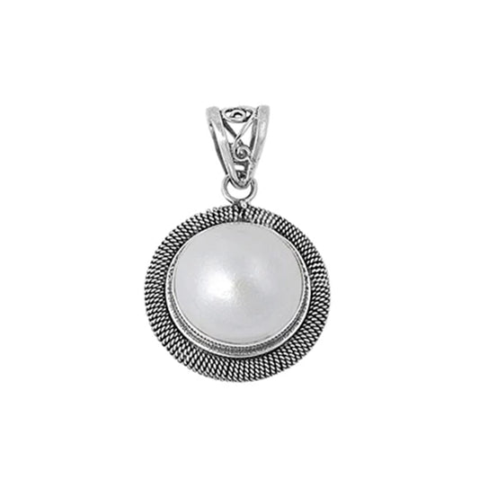 Silver Stone Pendant