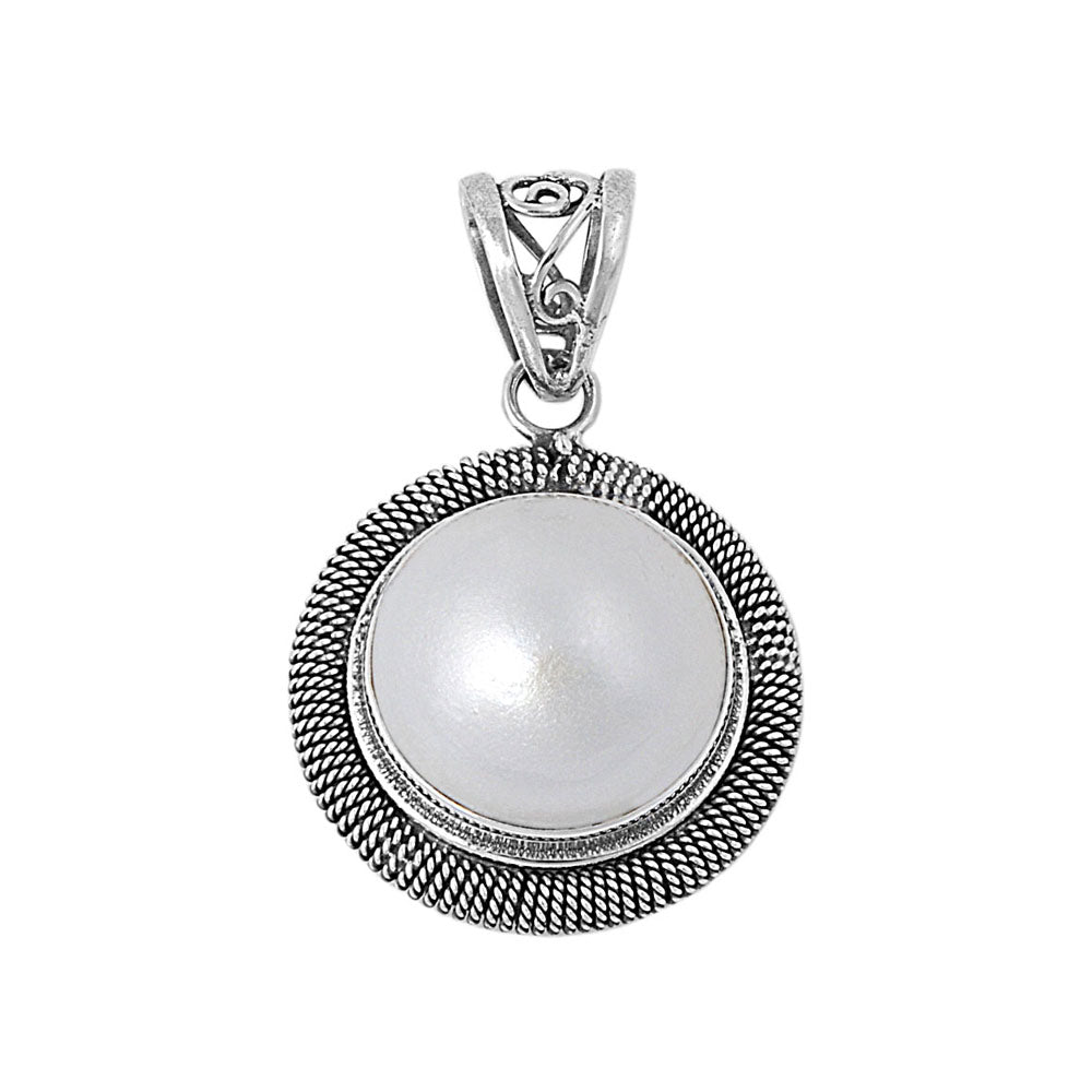 Silver Stone Pendant