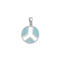 Silver Stone Pendant