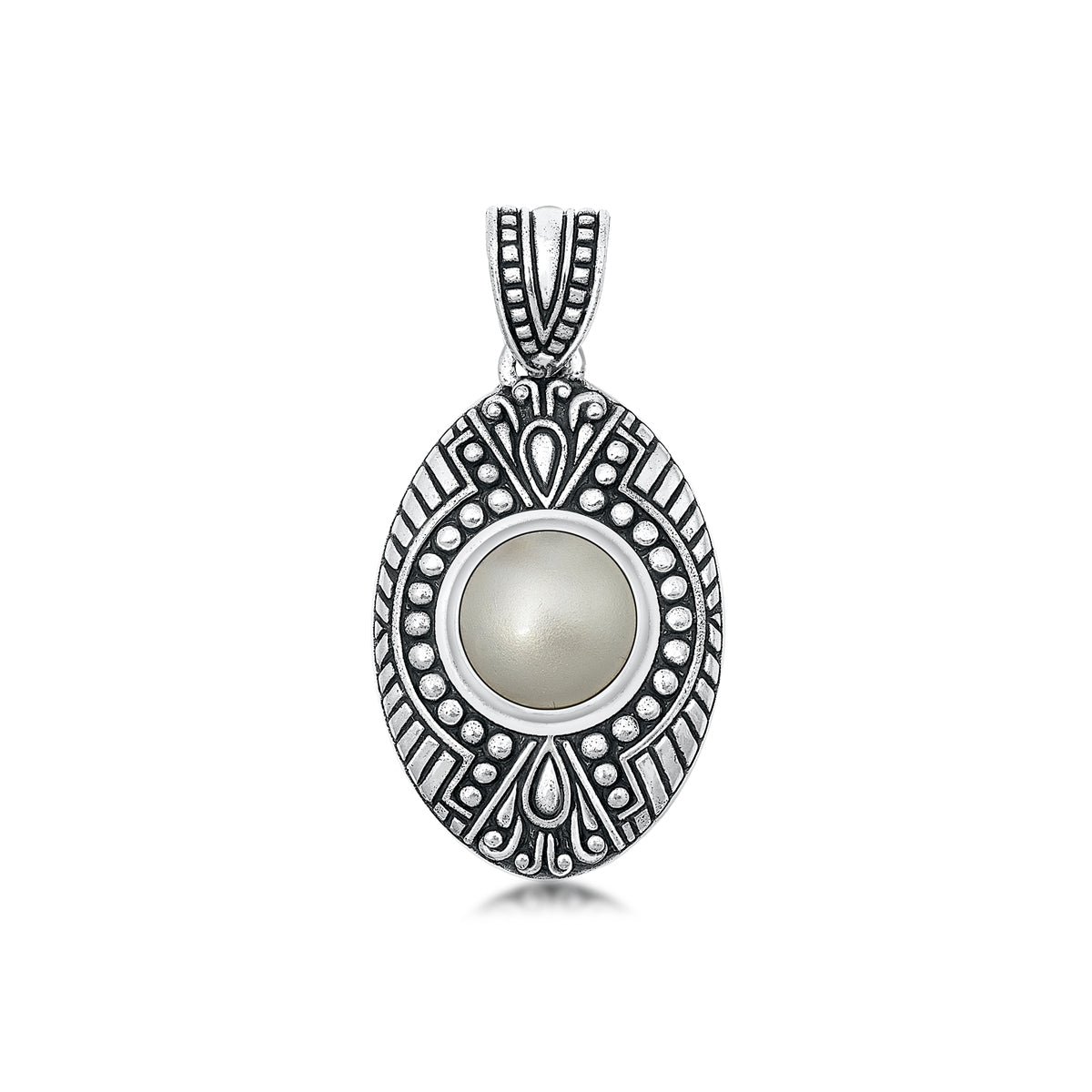 Silver Stone Pendant