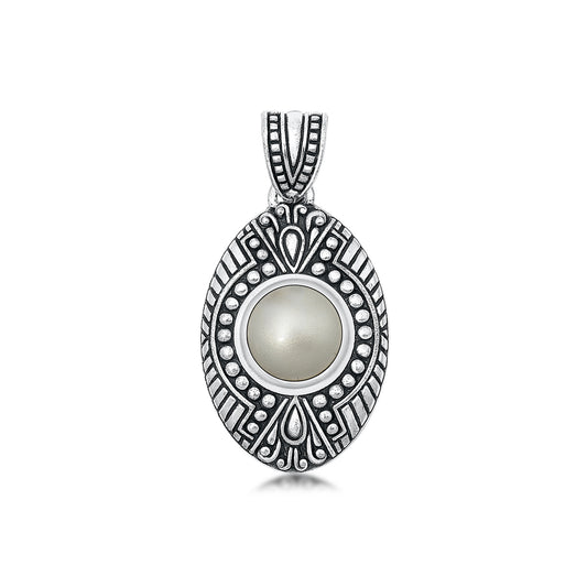 Silver Stone Pendant
