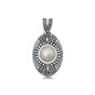 Silver Stone Pendant
