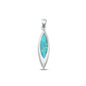 Silver Stone Pendant