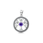 Silver CZ Pendant - Celtic Tree of Life
