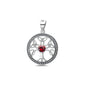 Silver CZ Pendant - Celtic Tree of Life