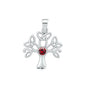 Silver CZ Pendant - Celtic Tree of Life