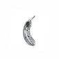 Silver Stone Pendant - Feather