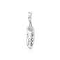 Silver Stone Pendant - Tribal