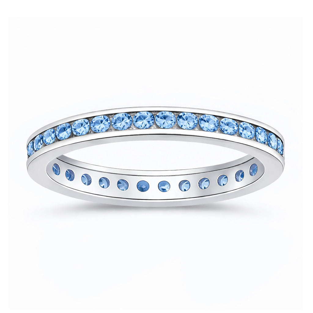 Silver Eternity Ring - 3 mm