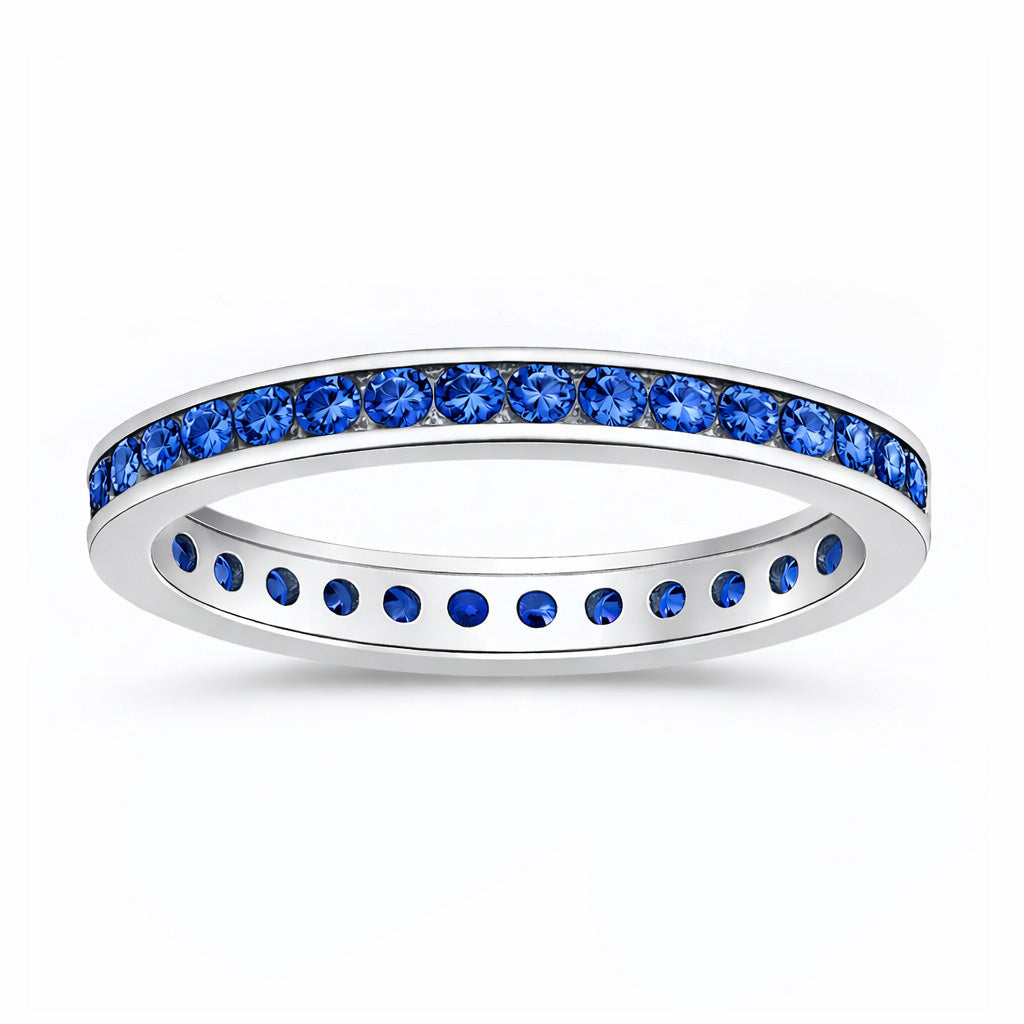 Silver Eternity Ring - 3 mm