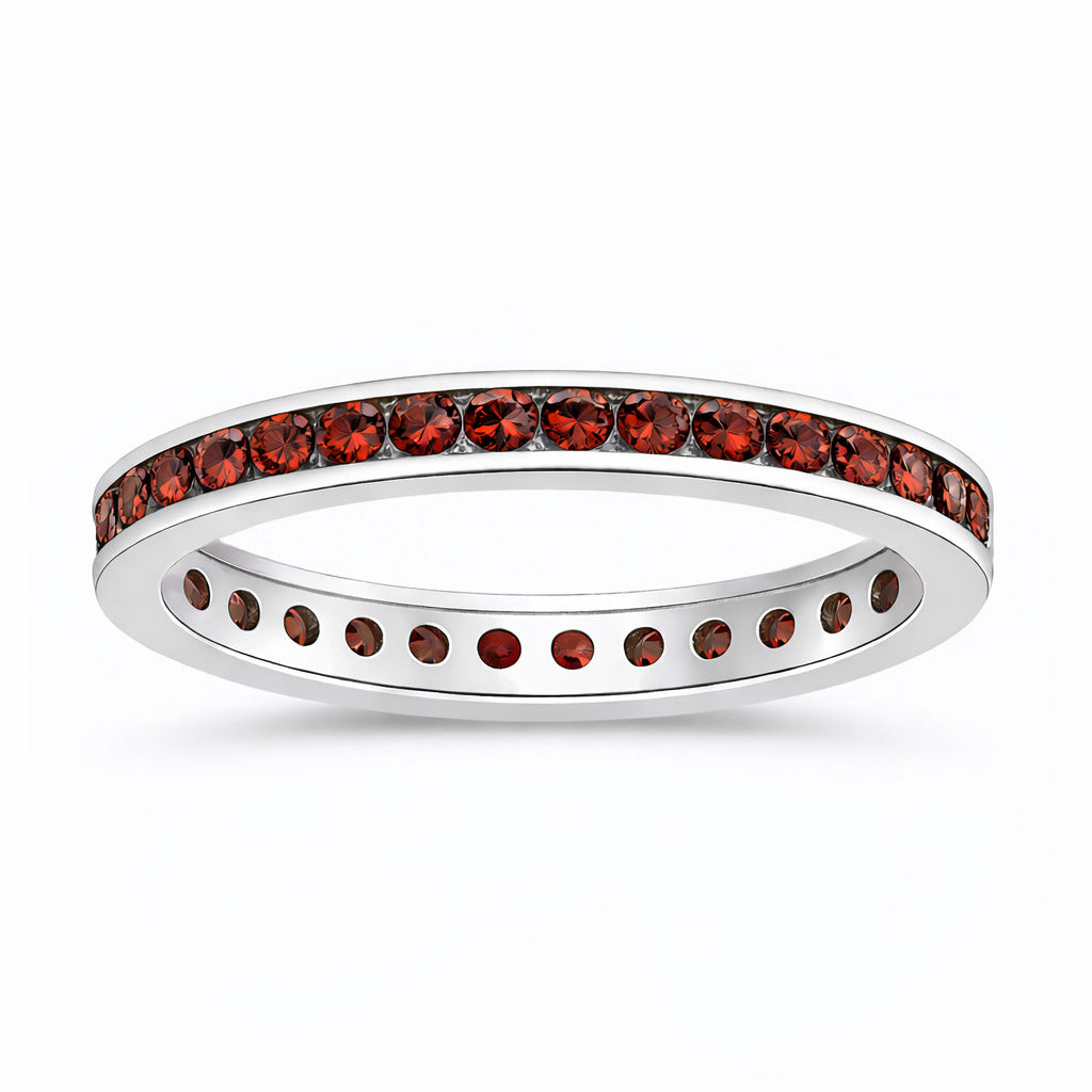 Silver Eternity Ring - 3 mm