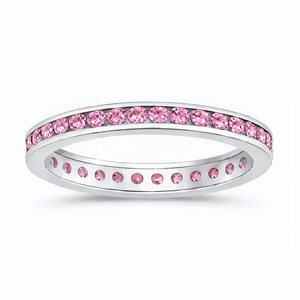 Silver Eternity Ring - 3 mm