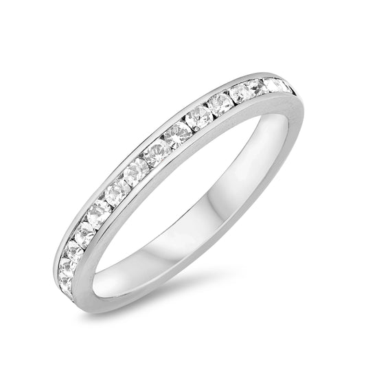 Silver Eternity Ring
