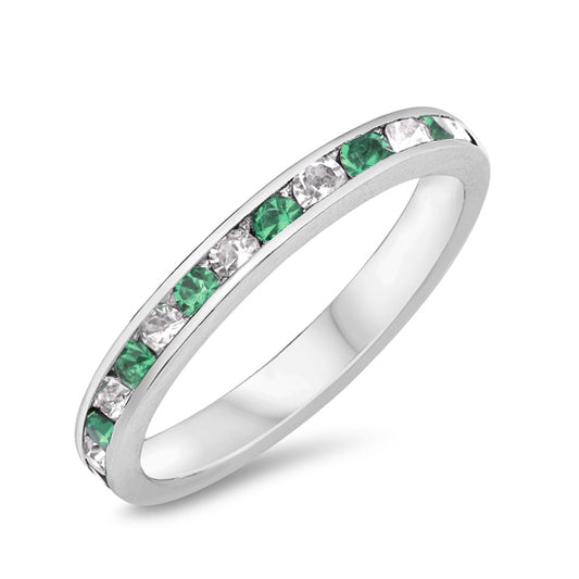 Silver Eternity Ring