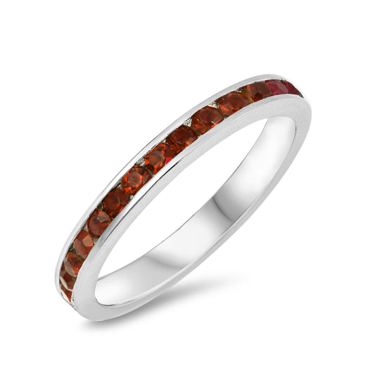 Silver Eternity Ring