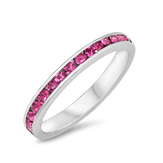 Silver Eternity Ring