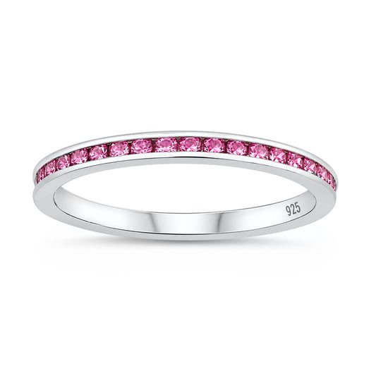 Silver Eternity Ring