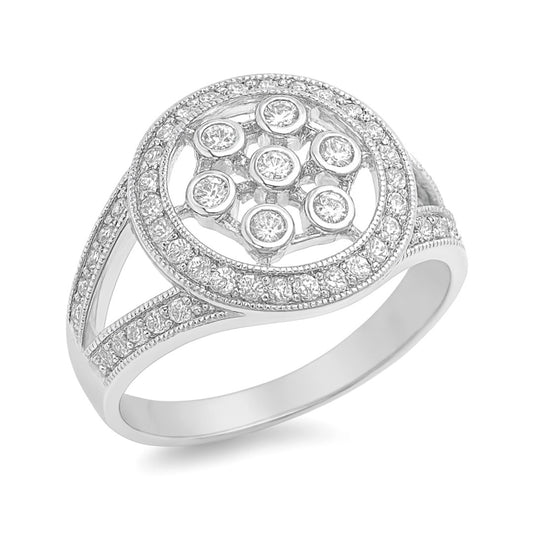 Silver CZ Ring