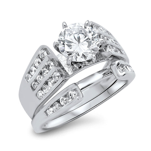 Silver CZ Ring