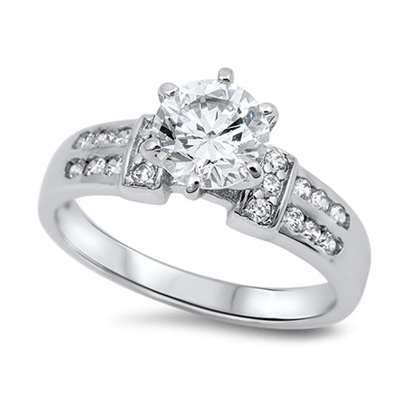 Silver CZ Ring