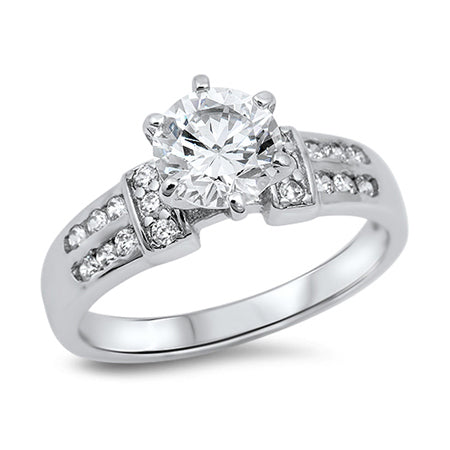 Silver CZ Ring