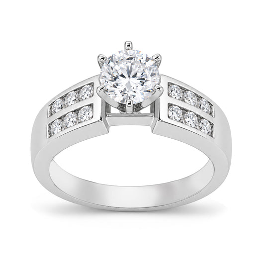 Silver CZ Ring