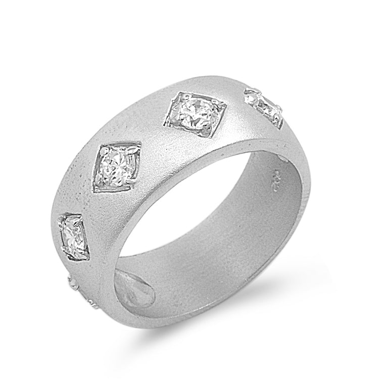 Silver CZ Ring