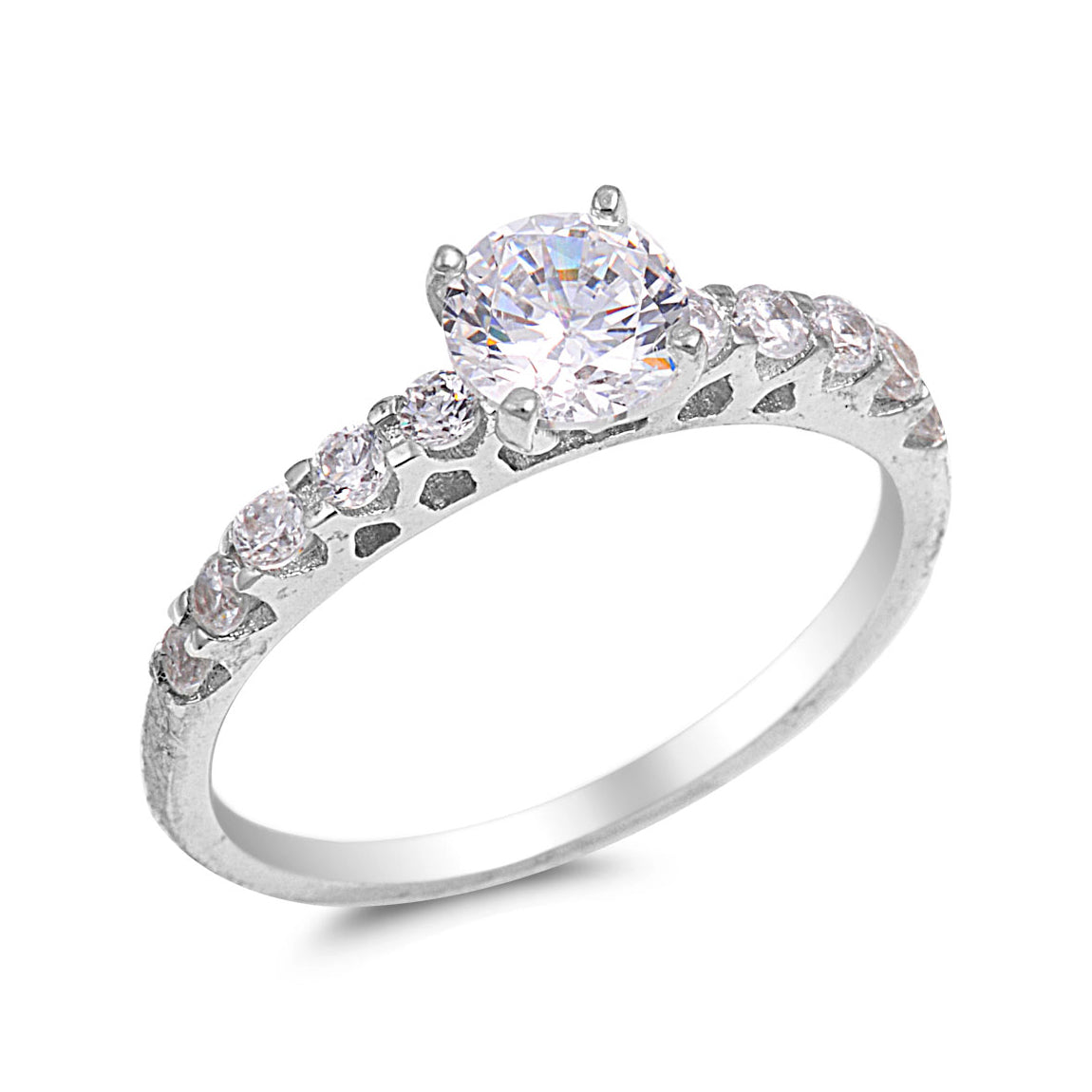 Silver CZ Ring