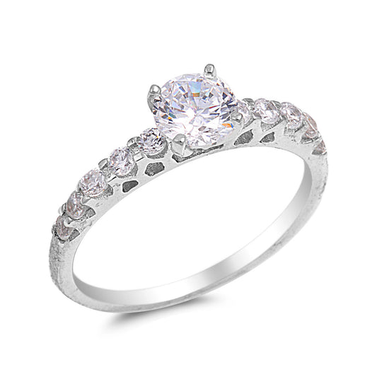 Silver CZ Ring