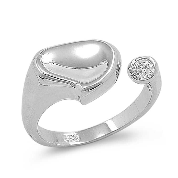 Silver CZ Ring