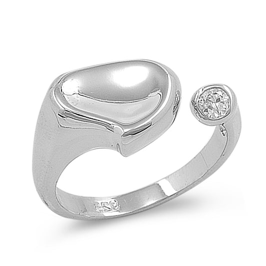 Silver CZ Ring