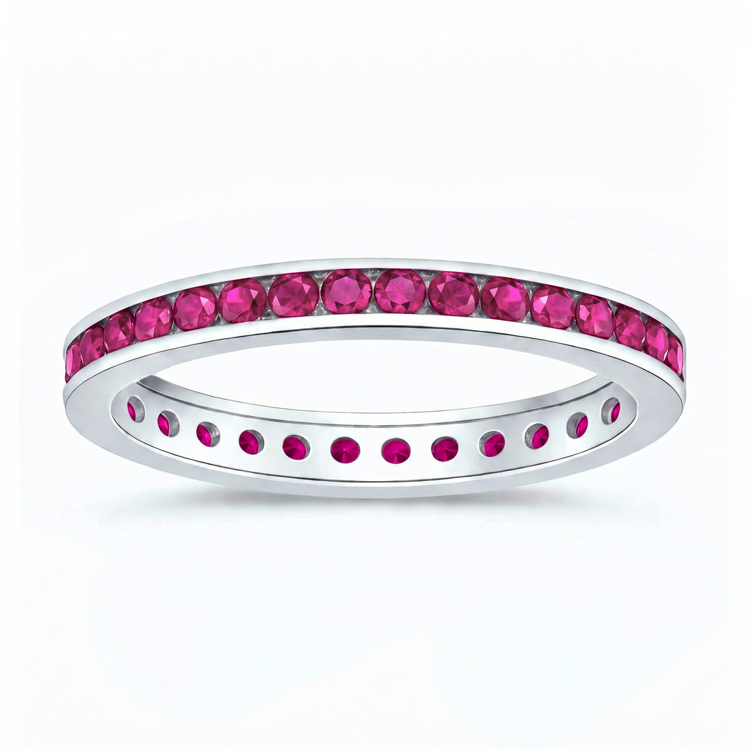 Silver Eternity Ring - 3 mm