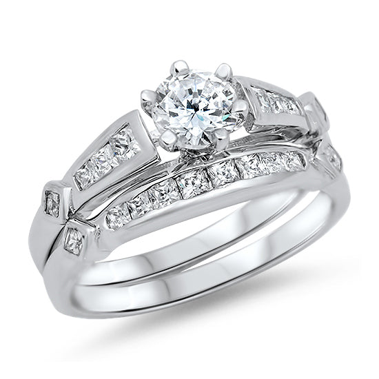Silver CZ Ring
