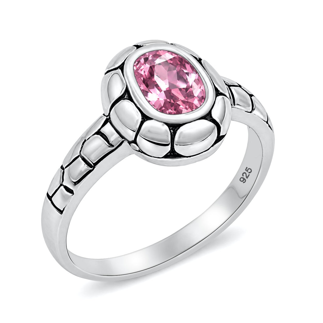 Silver CZ Ring