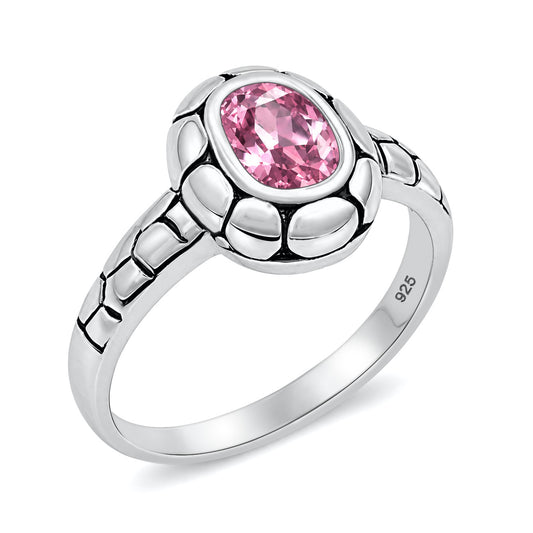 Silver CZ Ring