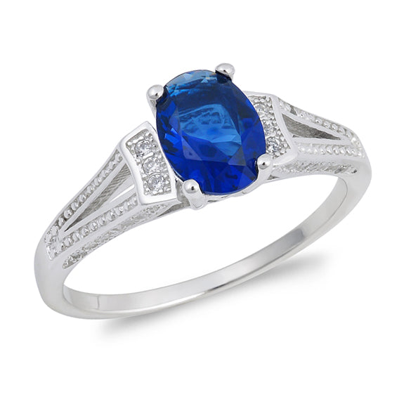 Silver CZ Ring