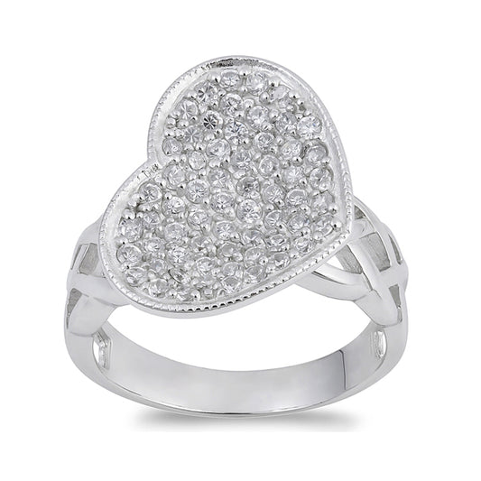 Silver CZ Ring