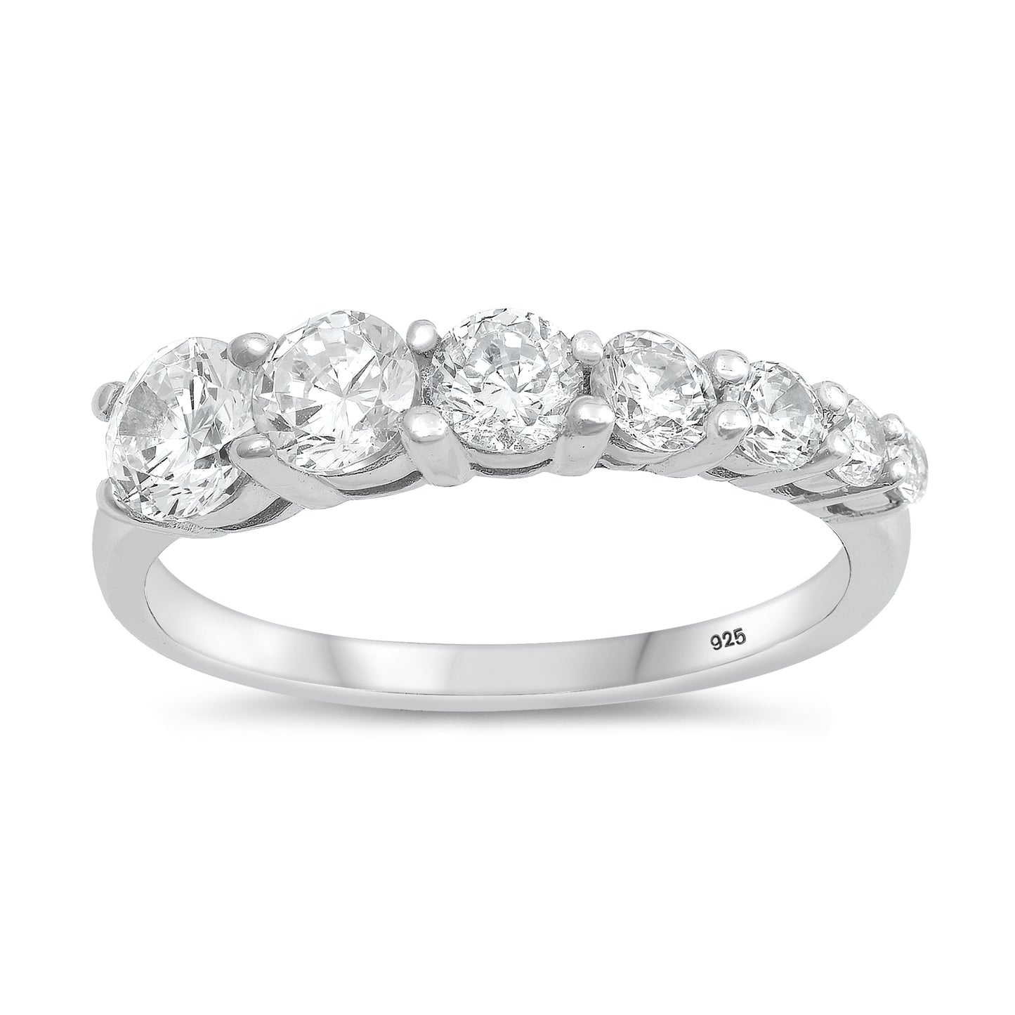 Silver CZ Ring
