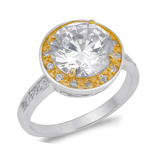 Silver CZ Ring