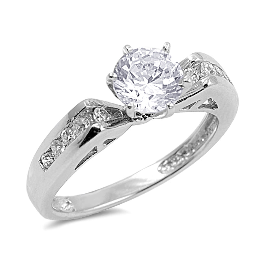 Silver CZ Ring
