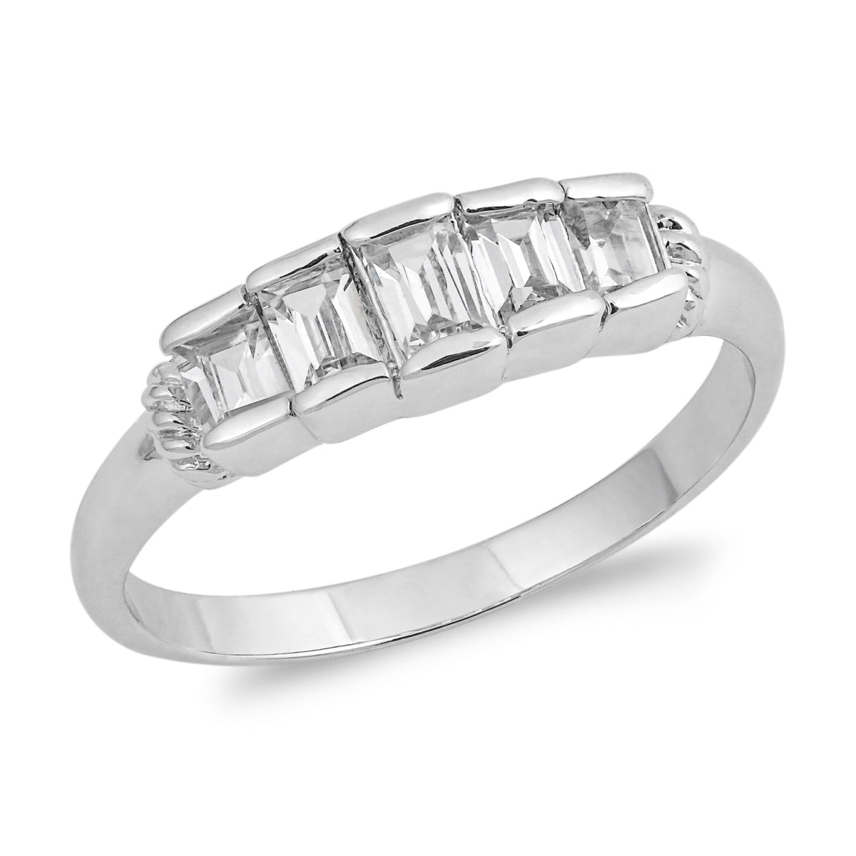 Silver CZ Ring