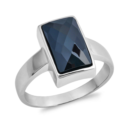 Silver CZ Ring
