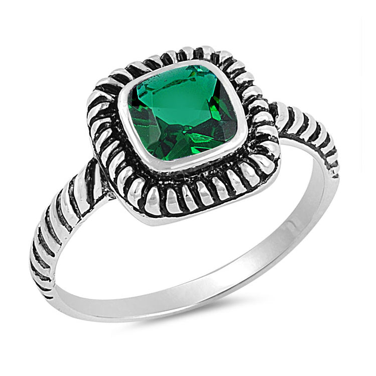 Silver CZ Ring