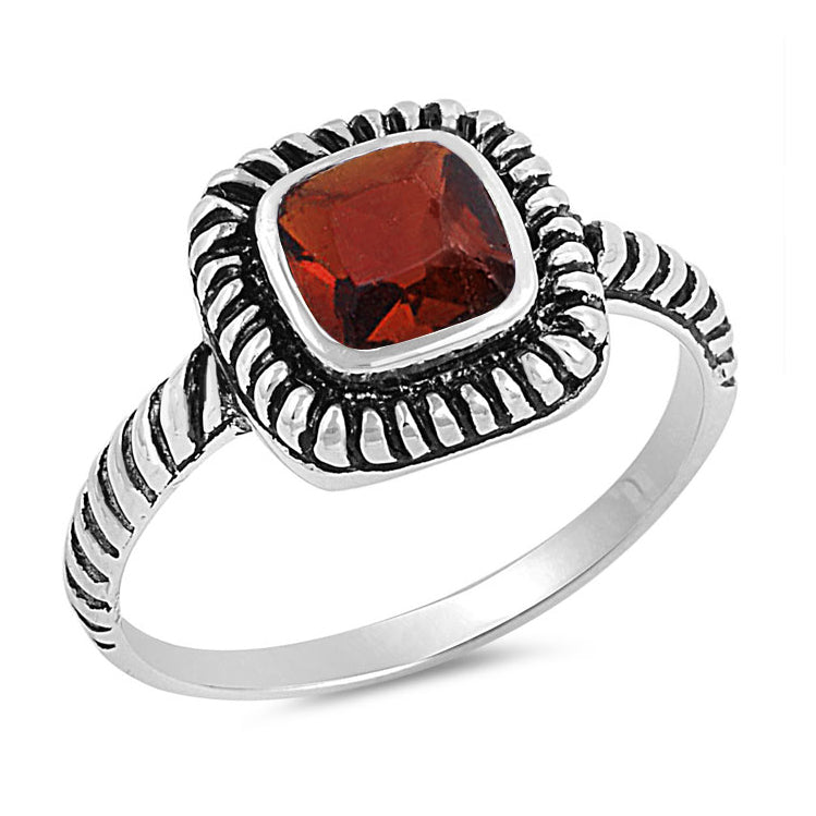 Silver CZ Ring
