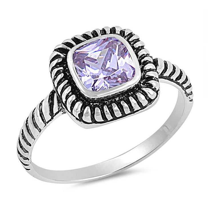 Silver CZ Ring