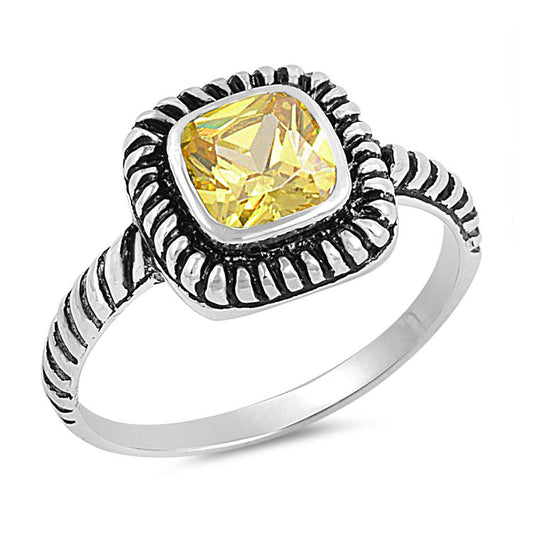 Silver CZ Ring