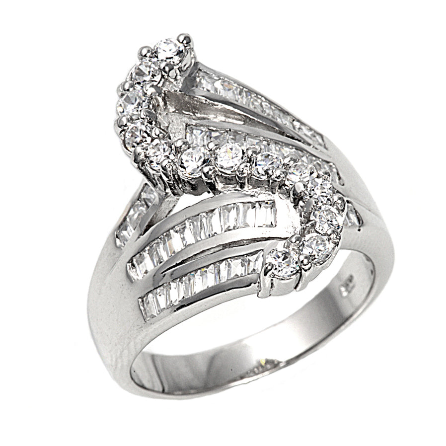 Silver CZ Ring