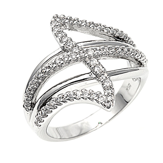 Silver CZ Ring